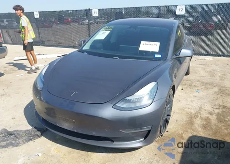 2018 Tesla Model 3 Long Range/Performance from USA, damaged, VIN 5YJ3E1EB6JF066344